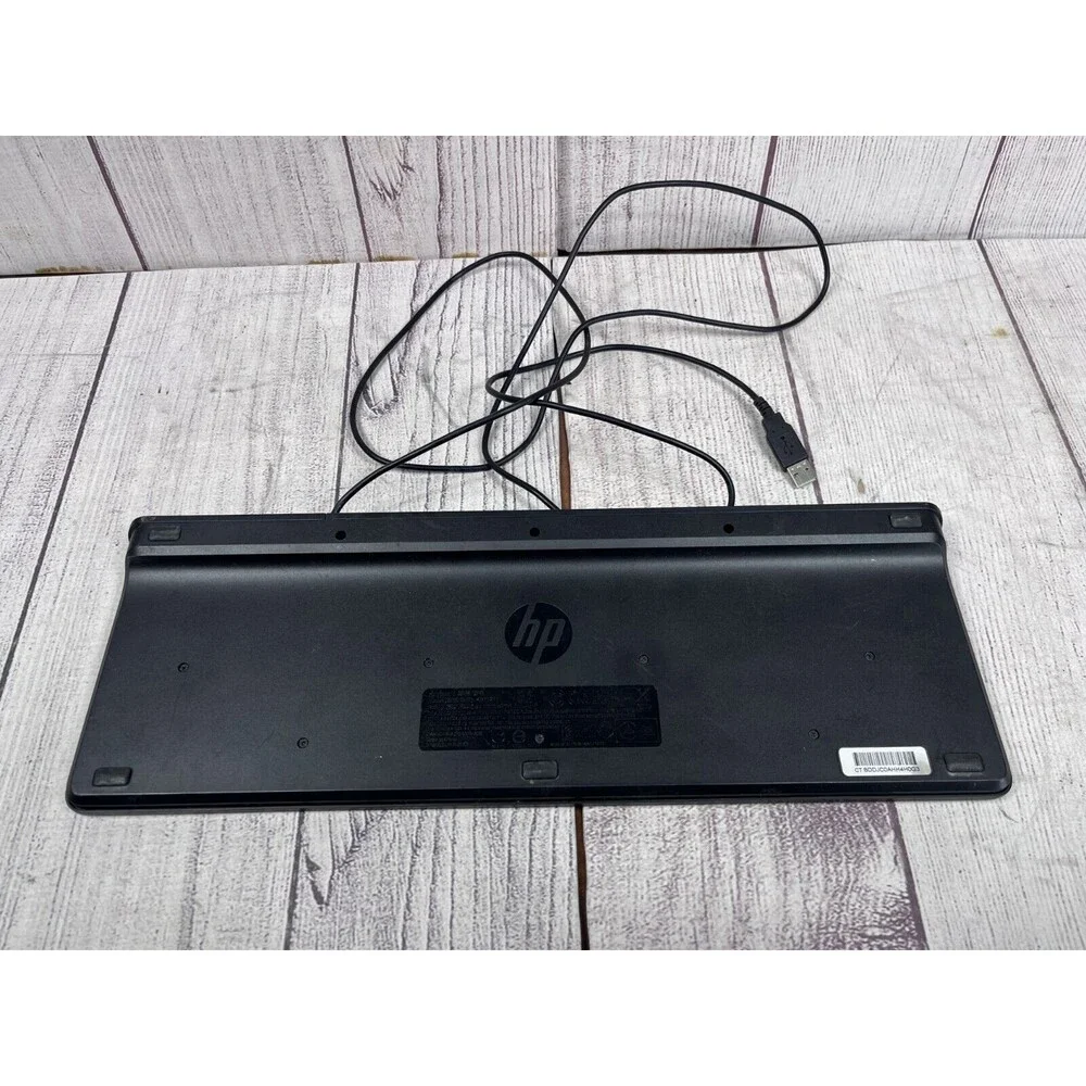 Genuine HP Hewlett Packard Computer Keyboard USB Model KB71211 TESTED WORKING